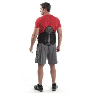 Men's Black Back Support Belt